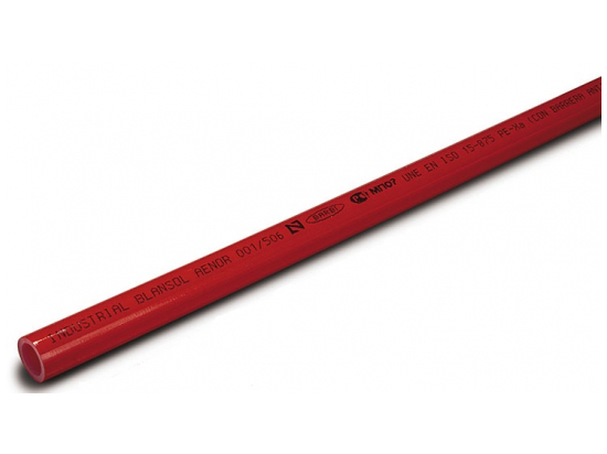 TUBO 5'0 PER BARBI 20X1'9 ROJO