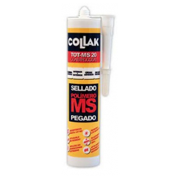 CARTUCHO POLIMERO TOT-MS 20 BLANCO 280ML